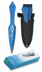 Set 3 lanzadores RAIN BLUE con funda. 19