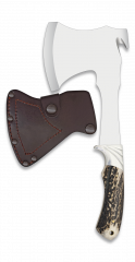 Hunting axe ALBAINOX deer horn