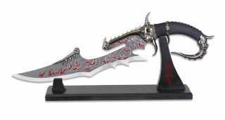 Fantasy knife with stand TOLE10