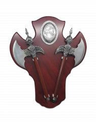 2 decoration Axes set