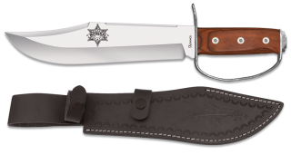 Albainox D guard knife. Satin