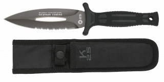 K25 CNC boot knife. Blade 12.6 cm