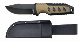 cuchillo Albainox doble inyección coyote