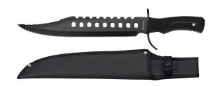 Albainox black tactical knife