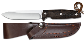 cuchillo albainox caza madera wengue.