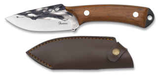 Albainox knife with wood grips plates