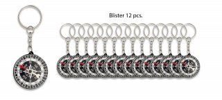 Porte-clés boussole