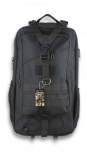 Tactical backpack with usb