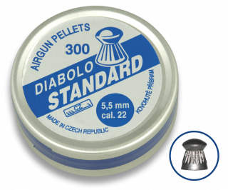DIABOLO STANDARD pellets. Cal. 5.5. 300p