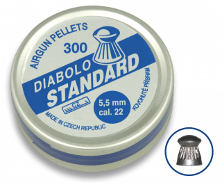 Plombs DIABOLO STANDARD Cal.5.5 (300pcs)