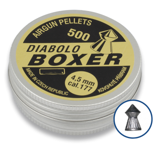 DIABOLO BOXER pellets. Cal 4.5 (500 pcs)