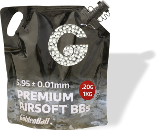 Bag airsoft pellets PVC 6mm 0.20g