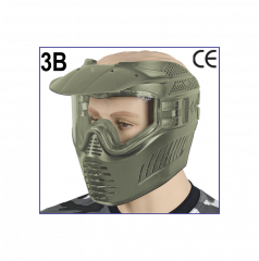 Paintball green GXG mask