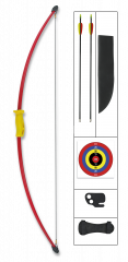 Junior recurve bow set