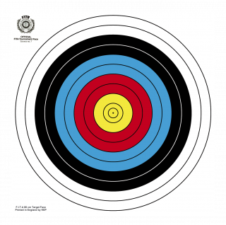 Spare paper target