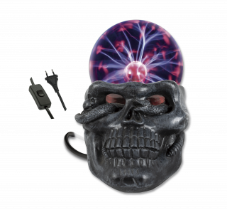 Albainox Skull plasma lamp