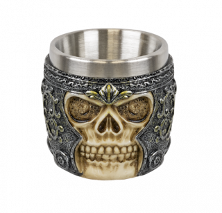  RESIN SKULL CUP