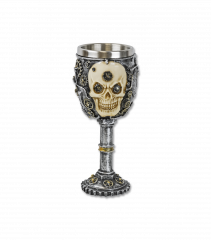 Copa decoración calavera 20 cm