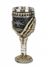 Decoration cup. Hand-Skeleton. 20 cm