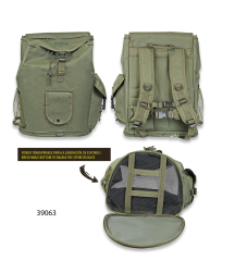 Backpack for mushroom collecting