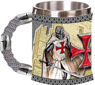 taza caballero templario