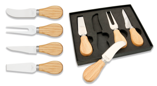 Set of cheese knives (4 pieces)