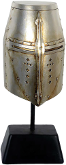 Figuras Casco Templario resina