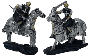  Resin Figure Templar Horse