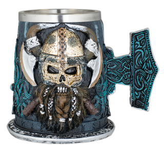 Ornament Tole10 Death Viking XXL mug