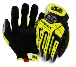 Guantes Mechanix M-Pact Hi Viz Amarillo