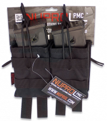 NP PMC N36 Double Open Mag Pouch-Black