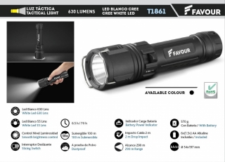 Tactical light DIVING - FAVOUR 630 LM